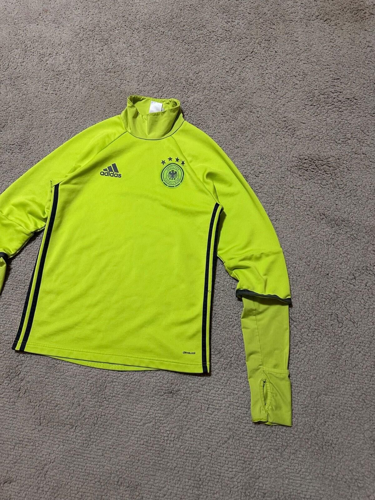 Adidas GERMANY NATIONAL TEAM 2016/2017 FOOTBALL TRAINING TOP ADIDAS Size US S / EU 44-46 / 1 - 2 Thumbnail