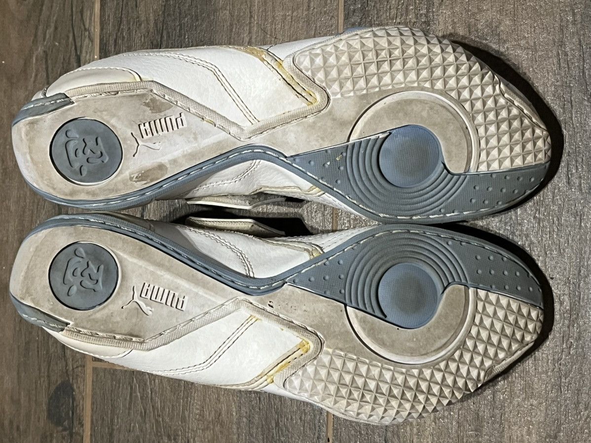 Japanese Brand × Puma × Vintage Vintage Puma Bnib Uke Japanese White Leather Slip Ons Size US 5 / EU 37 - 6 Thumbnail