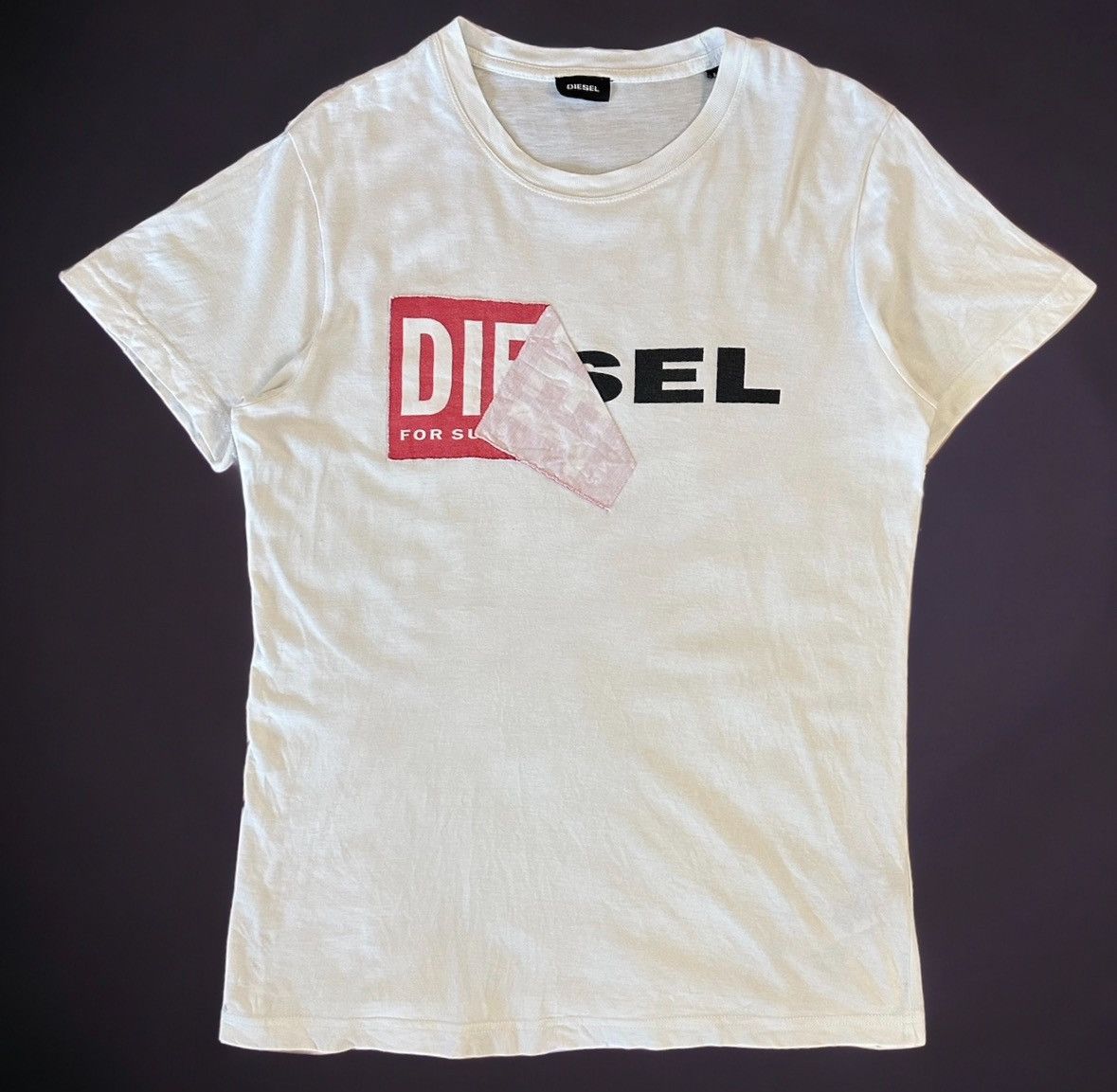 Diesel Diesel Box Logo Short Sleeve T-Shirt Size US M / EU 48-50 / 2 - 1 Thumbnail