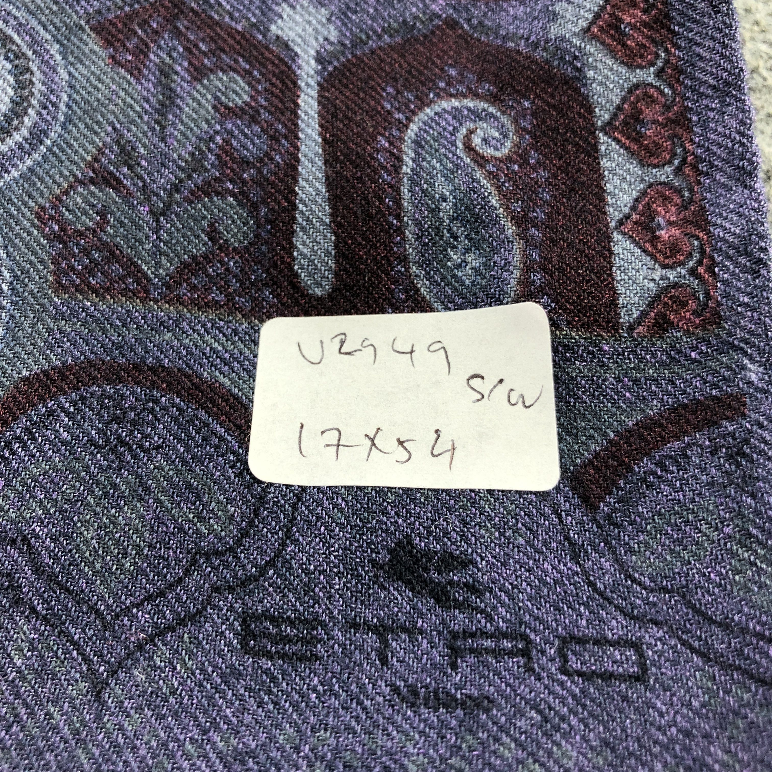 Etro Etro Paisley Silk/Wool Stole Scarf Muffler Neckwear V2949 Size ONE SIZE - 13 Thumbnail
