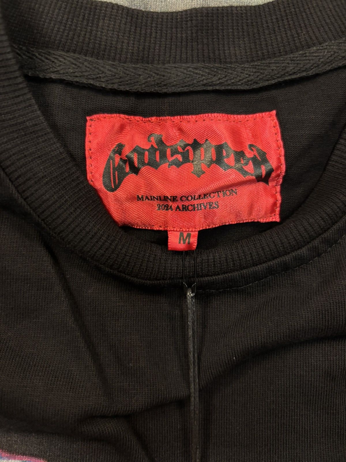 Godspeed Godspeed Glitchy Longsleeve, Black Size US M / EU 48-50 / 2 - 5 Thumbnail