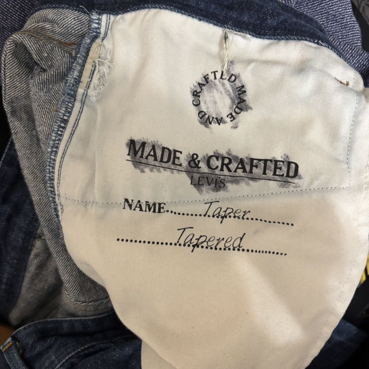 Levi's Made & Crafted LEVI’S Big E Japanese Selvege Denim Jeans Made and Crafted Size US 32 / EU 48 - 9 Thumbnail