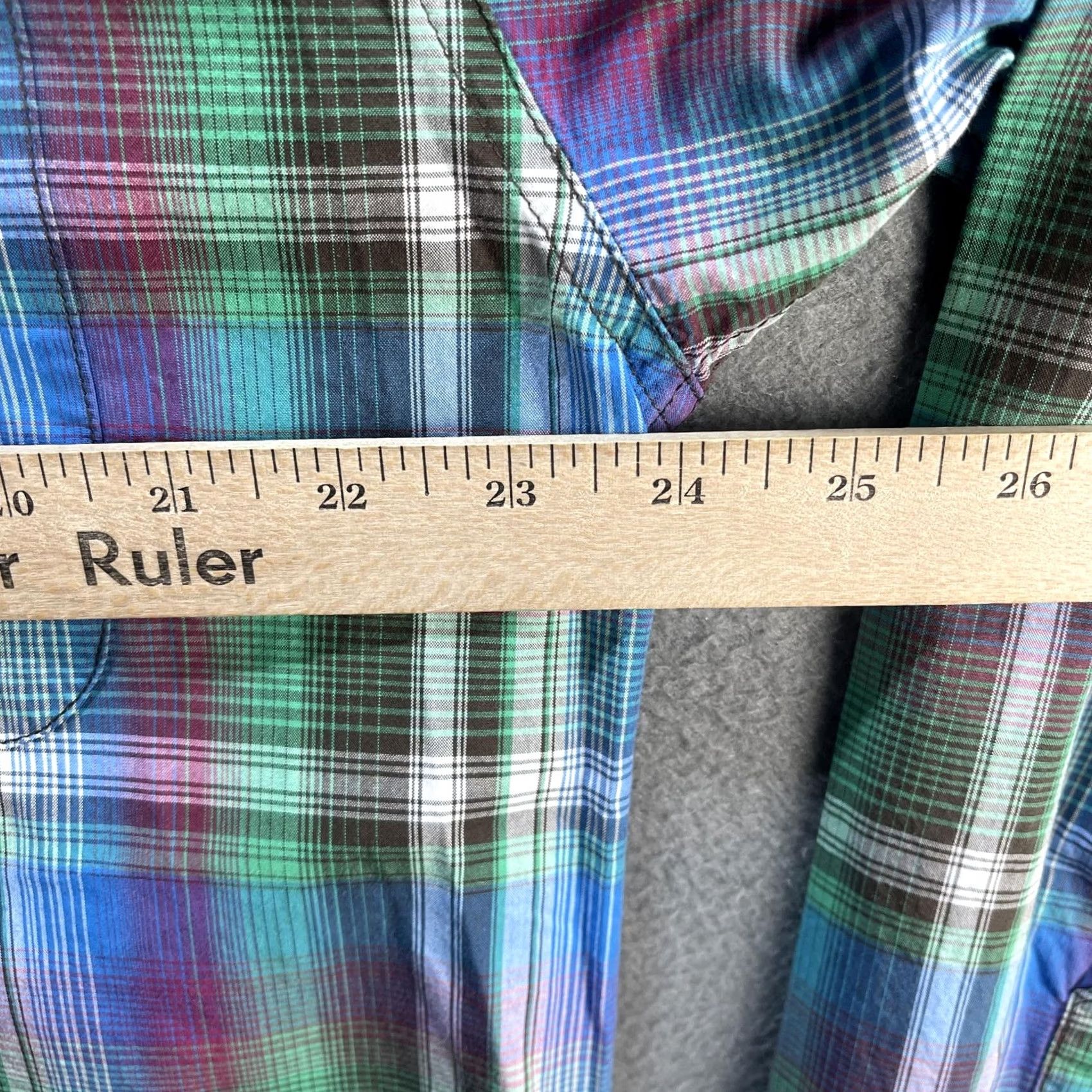 Vintage Cinch Shirt Mens Medium Green Blue Plaid Button-Down Western Rodeo Cowboy M Size US M / EU 48-50 / 2 - 5 Thumbnail