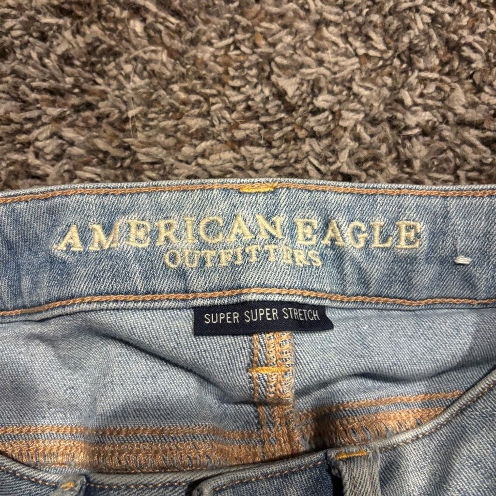 American Eagle Outfitters American Eagle Outfitters Women's Light Blue Jeans Size 24" / US 00 / IT 34 - 6 Thumbnail