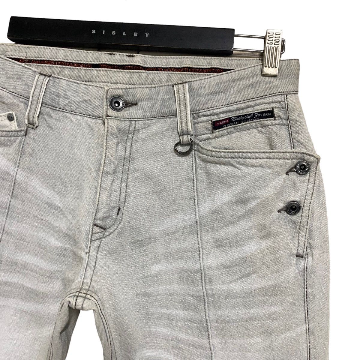 Nicole Club Nicole Club For Men Denim Fleur Flare Pants Size US 29 - 5 Thumbnail