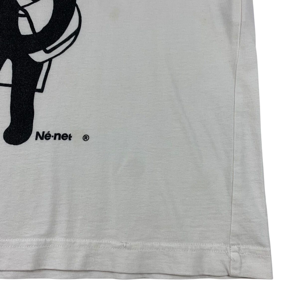Issey Miyake × Japanese Brand × Ne-Net NE-NET By ISSEY MIYAKE ne net logo japanesebrand tee Size US XS / EU 42 / 0 - 8 Thumbnail
