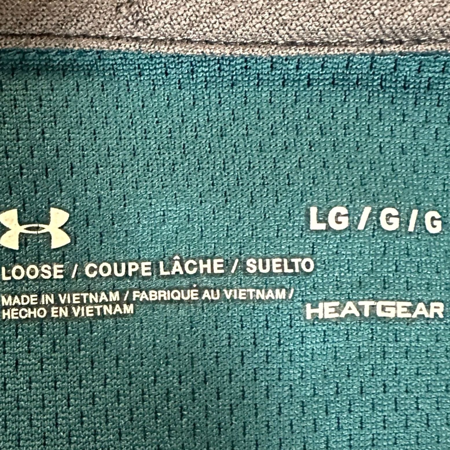 Under Armour Under Armour Polo Shirt Mens Large Turquoise Rugby Performance Logo Heat Gear Adult Casual Outdoor Golfing Size US L / EU 52-54 / 3 - 4 Thumbnail