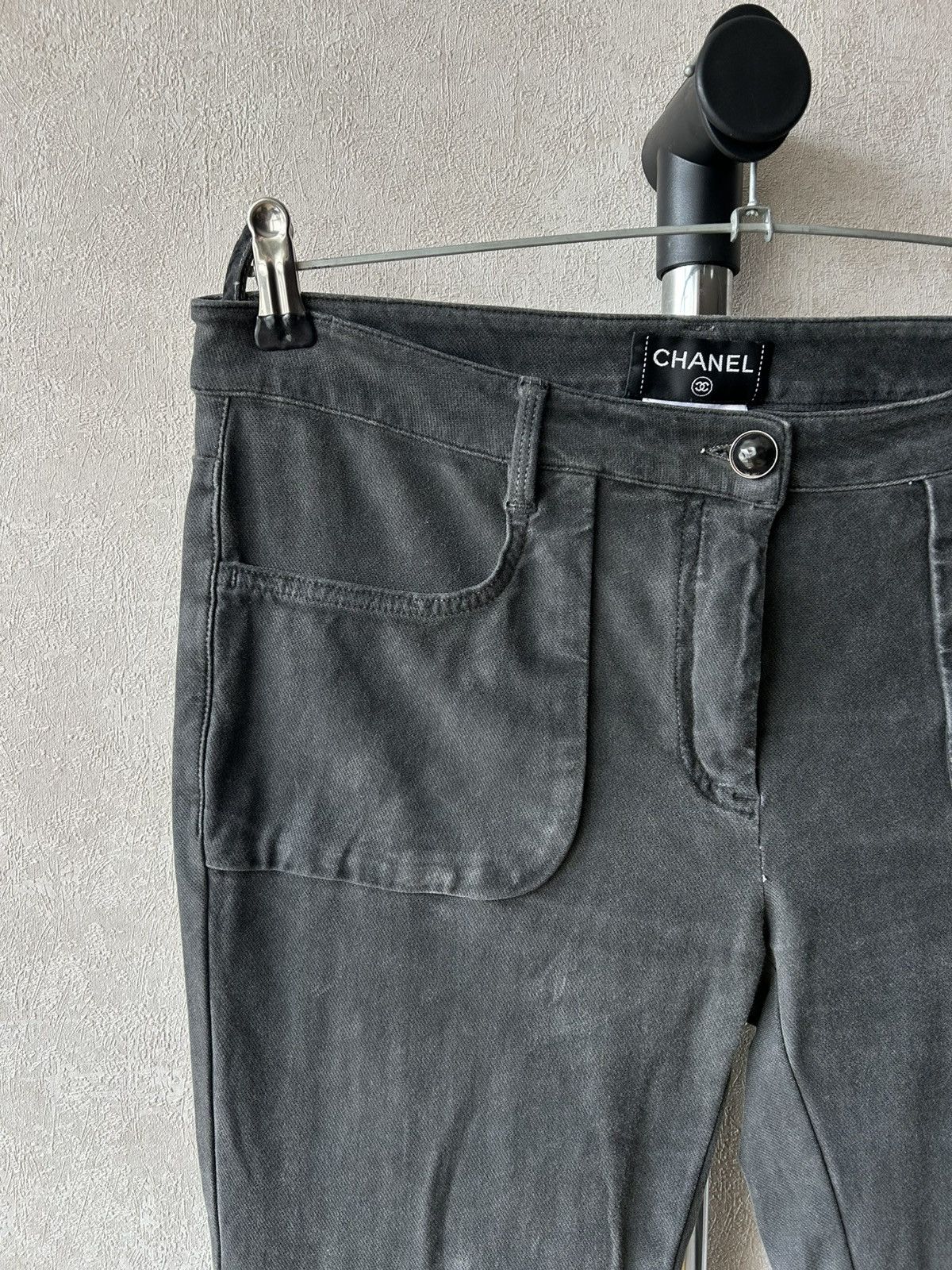 Chanel Vintage Chanel Slim Fit Stretch Jeans Size 30" / US 8 / IT 44 - 4 Thumbnail