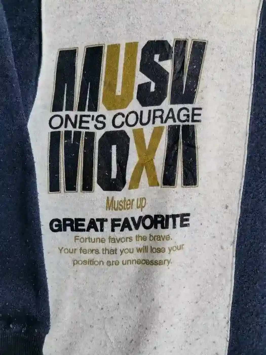 Japanese Brand Vintage Muskox One's Courage Sweatshirt Size US M / EU 48-50 / 2 - 2 Thumbnail