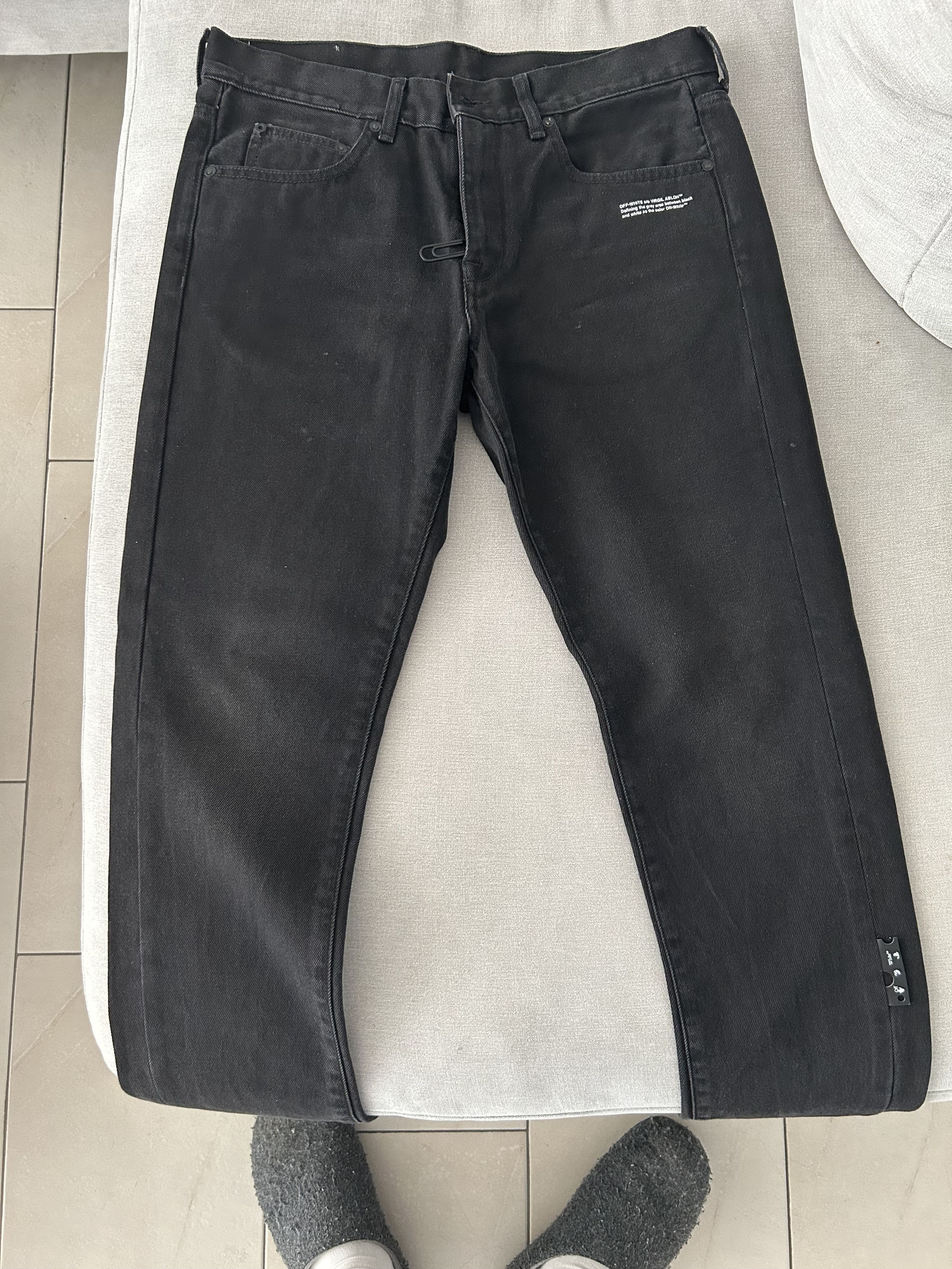 Off-White Off-White „Program Denim“ (OMYA011E20) Size US 32 / EU 48 - 5 Thumbnail