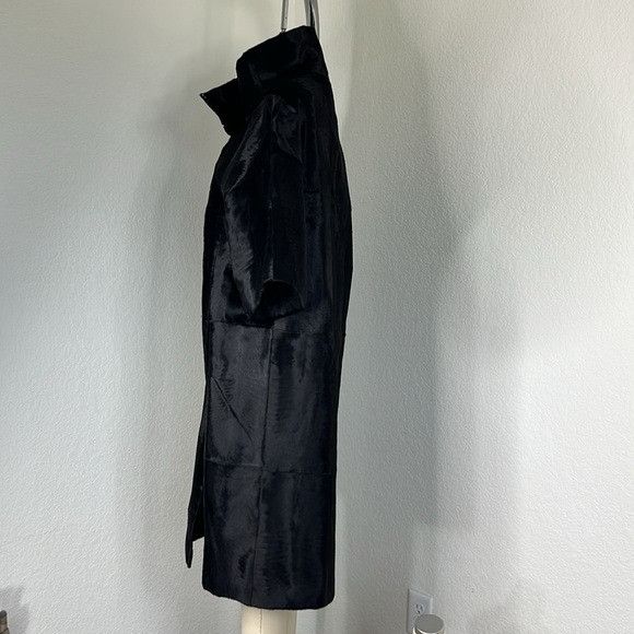 Marni Marni Agnello Lamb Silk Lined Patch Leather Fur Midi Cape Hi Size M / US 6-8 / IT 42-44 - 8 Thumbnail