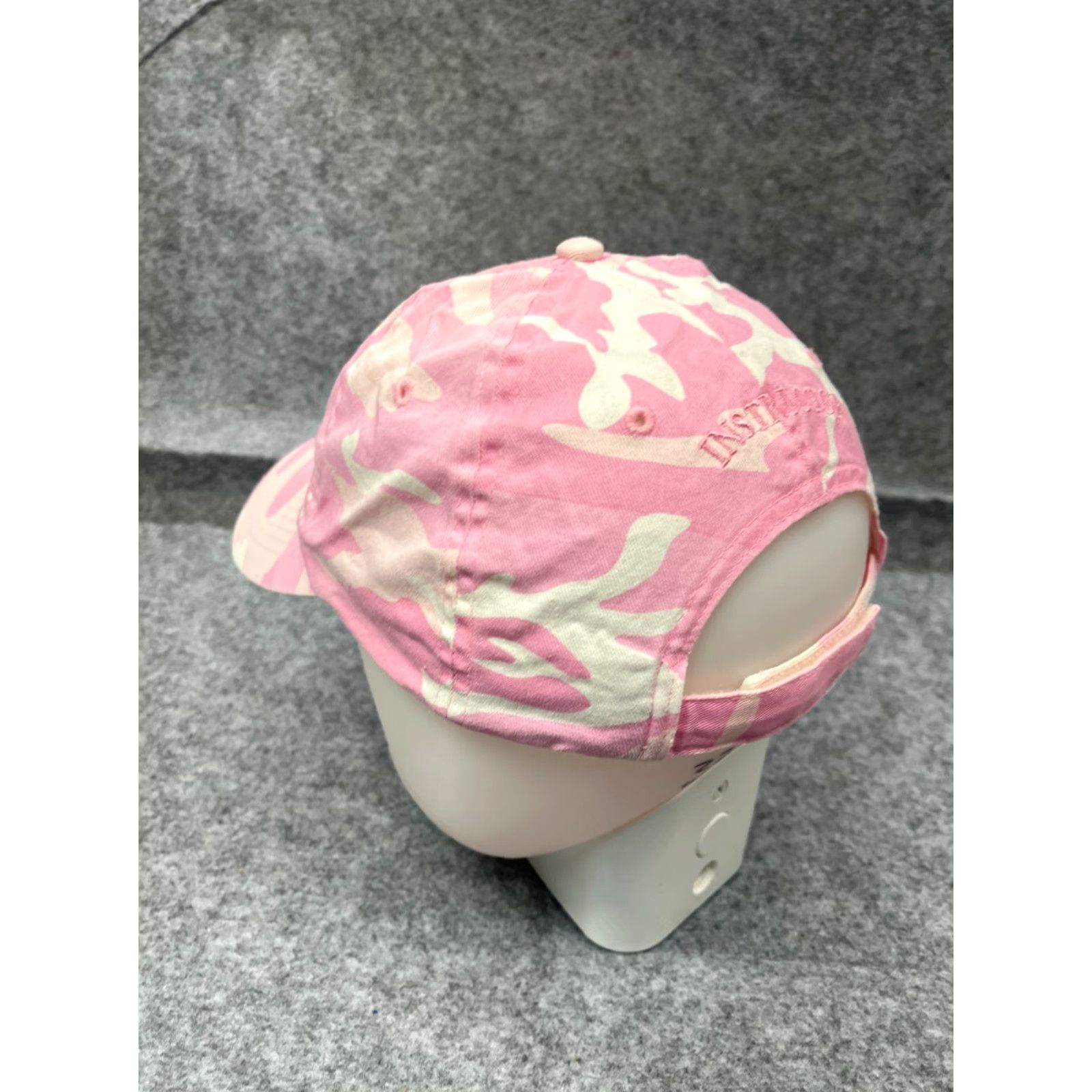 Port Authority Port Authority Pink Camouflage Cotton Hat Cap Strap Back Womens One Size Ball Cap Size ONE SIZE - 5 Thumbnail