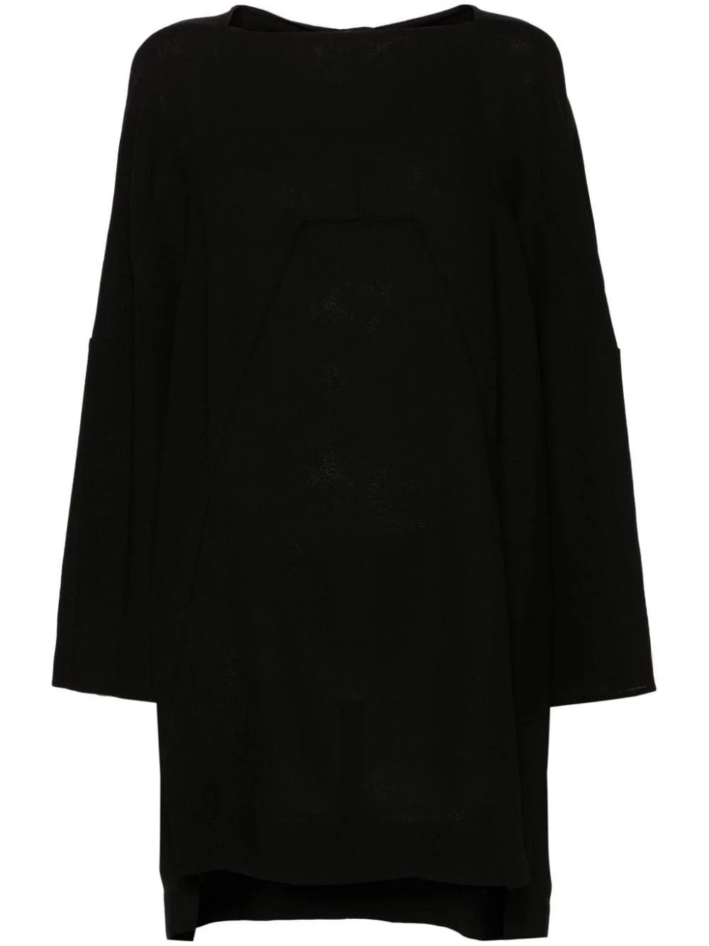 Rick Owens o1y0126 Mini Dress in Black Size M / US 6-8 / IT 42-44 - 1 Thumbnail