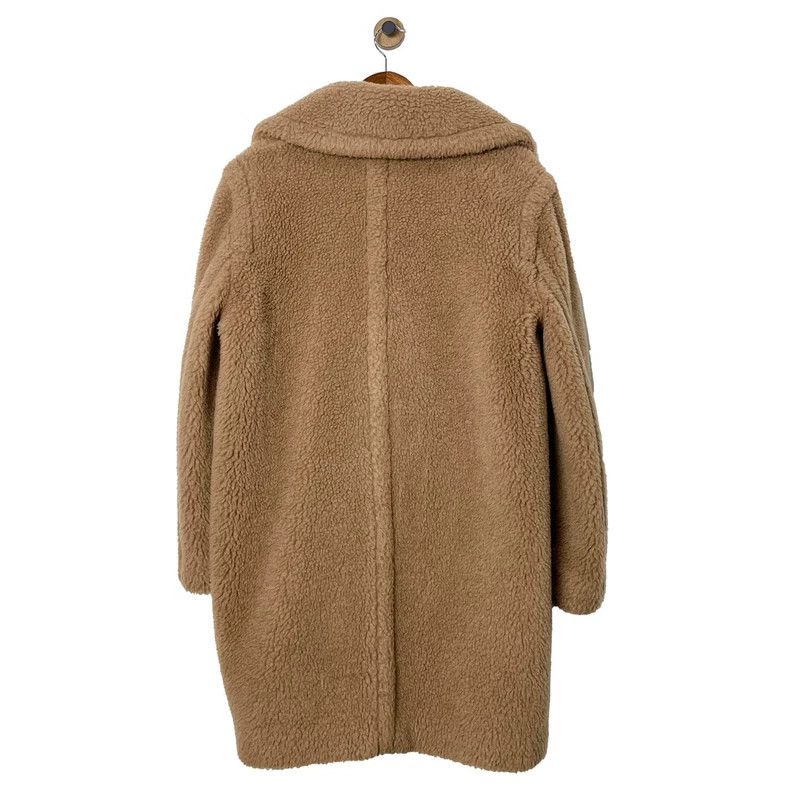 Other Max Mara Camel hair and silk solid single button coat Size M / US 6-8 / IT 42-44 - 2 Thumbnail