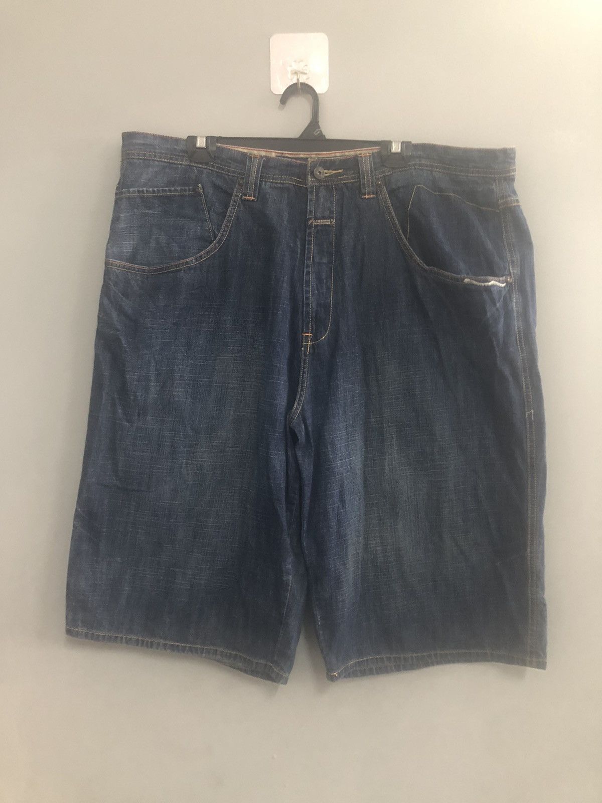 Marithe + Francois Girbaud MARITHE FRANCOIS GIRBAUD Short Pants Denim Size US 42 / EU 58 - 2 Thumbnail