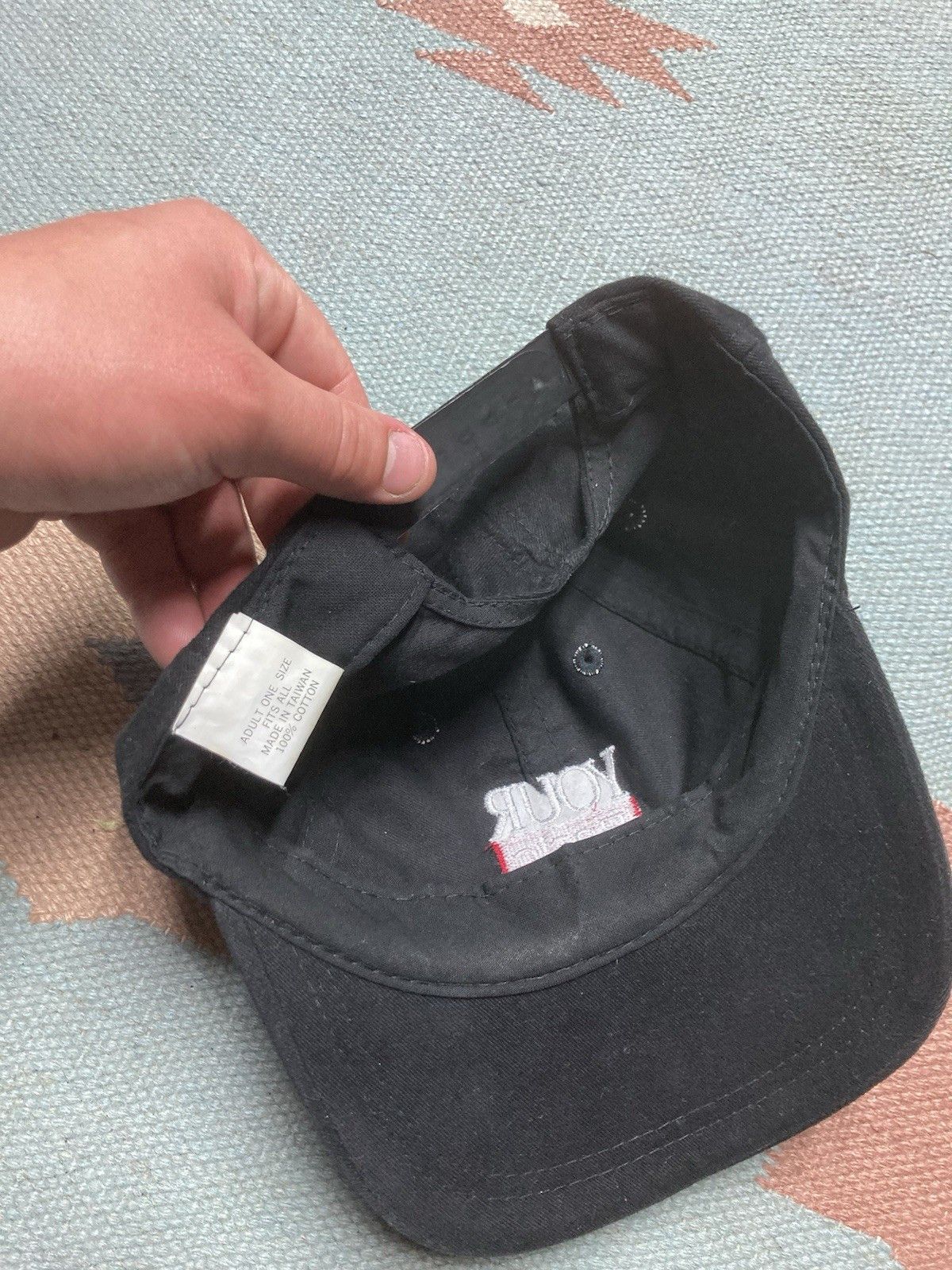 Vintage SnapBack hat your basic hat hot topic 90s y2k funny novelty Size ONE SIZE - 6 Thumbnail