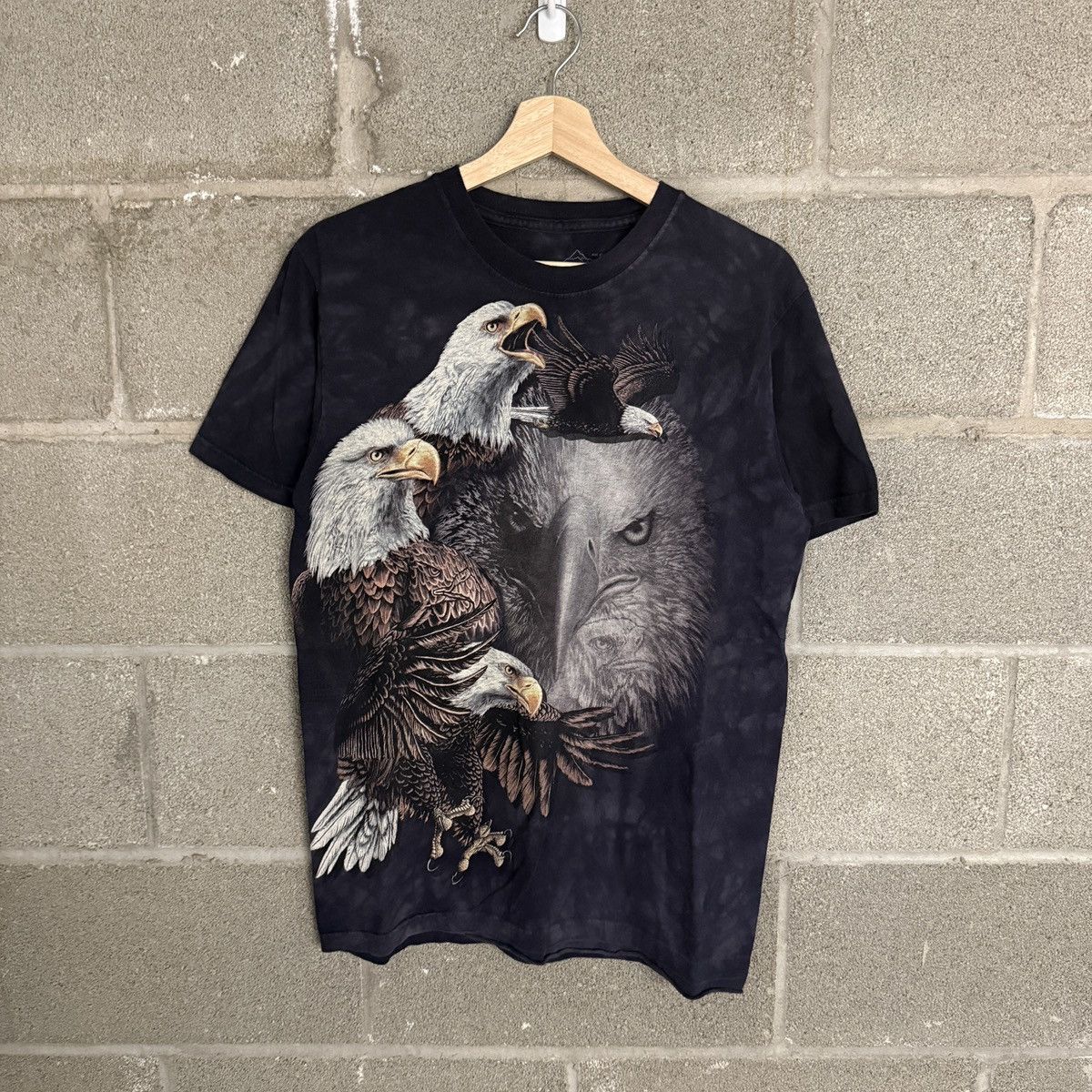 The Mountain Vintage The Mountain Eagle AOP Nature Tee Blue Mens Small Size US S / EU 44-46 / 1 - 1 Thumbnail