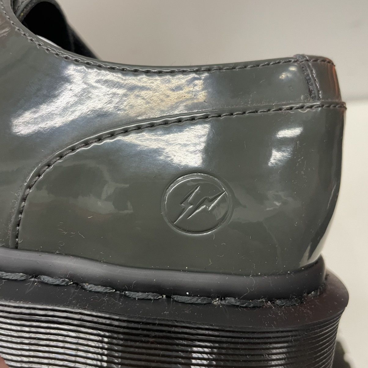 Dr. Martens × Fragment Design Dover St Market Hollingborn Patent Leather 1461 Size US 7 / EU 40 - 8 Thumbnail