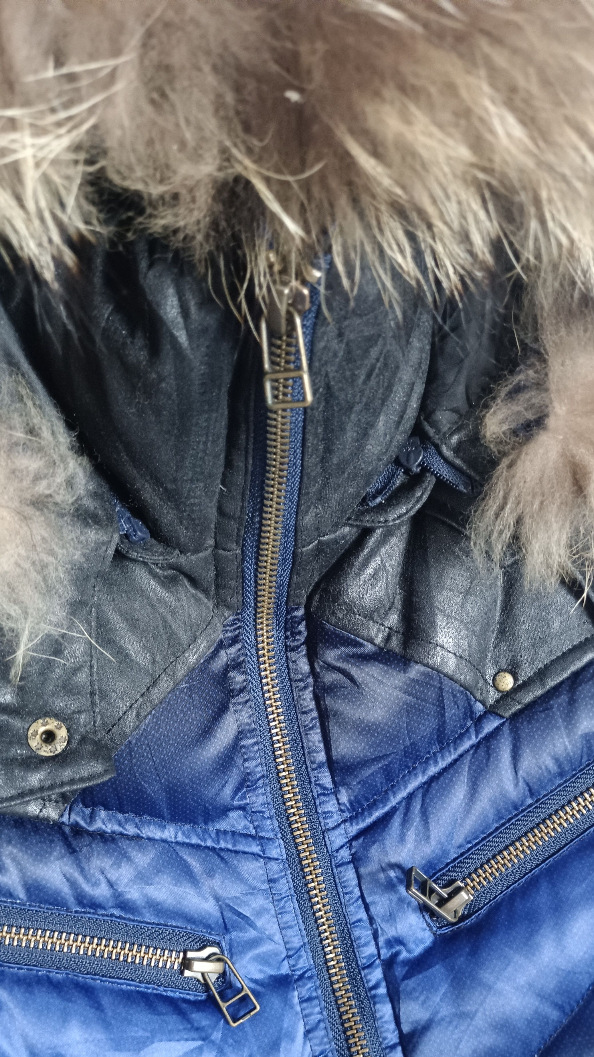 Michel Klein × Vintage Rare🔥Michel Klein Homme Paris Puffer Hoodie Down Jacket Size US M / EU 48-50 / 2 - 7 Thumbnail