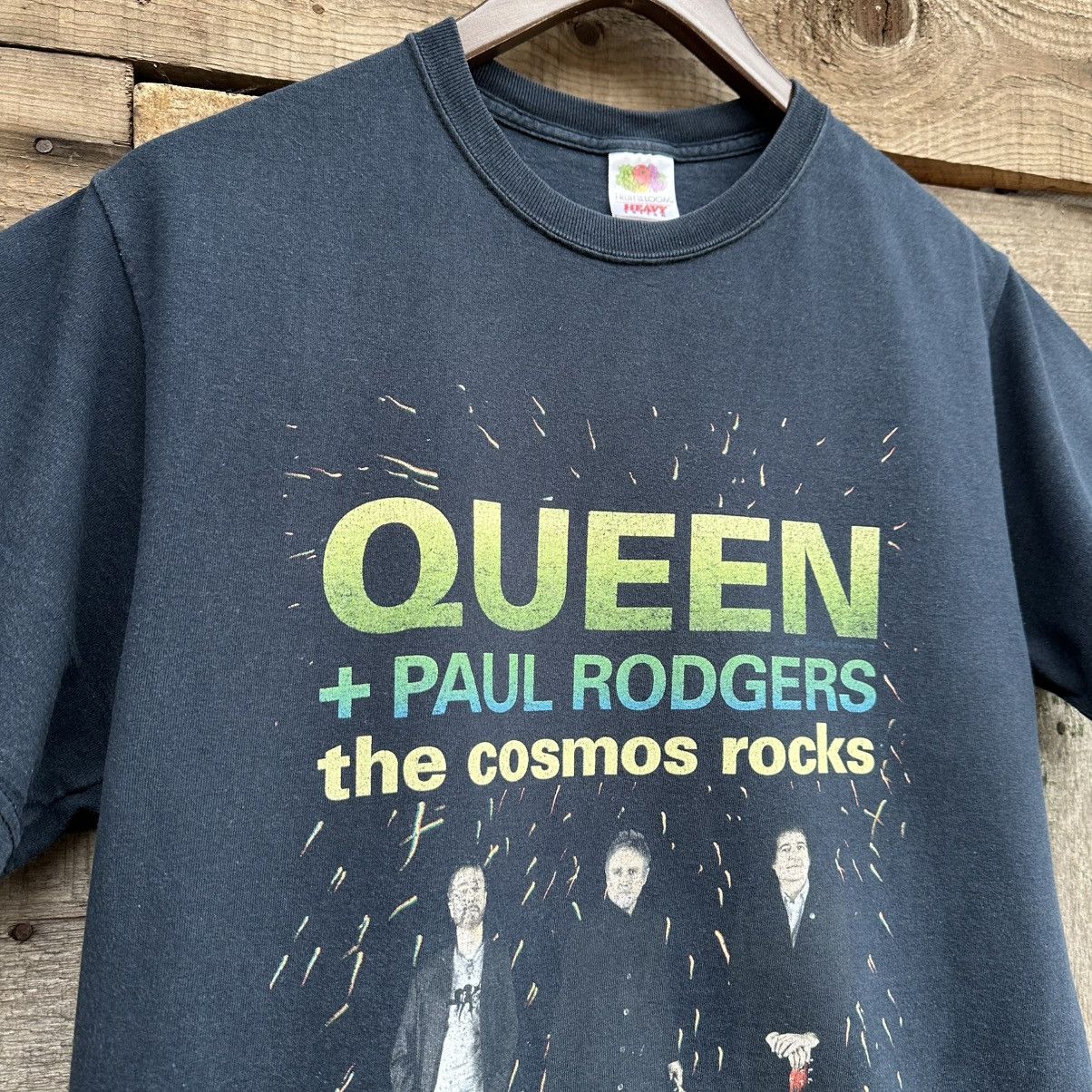 Band Tees × Vintage Vintage Queen and Paul Rodgers “the cosmos rocks” Tour Tee Size US M / EU 48-50 / 2 - 3 Thumbnail