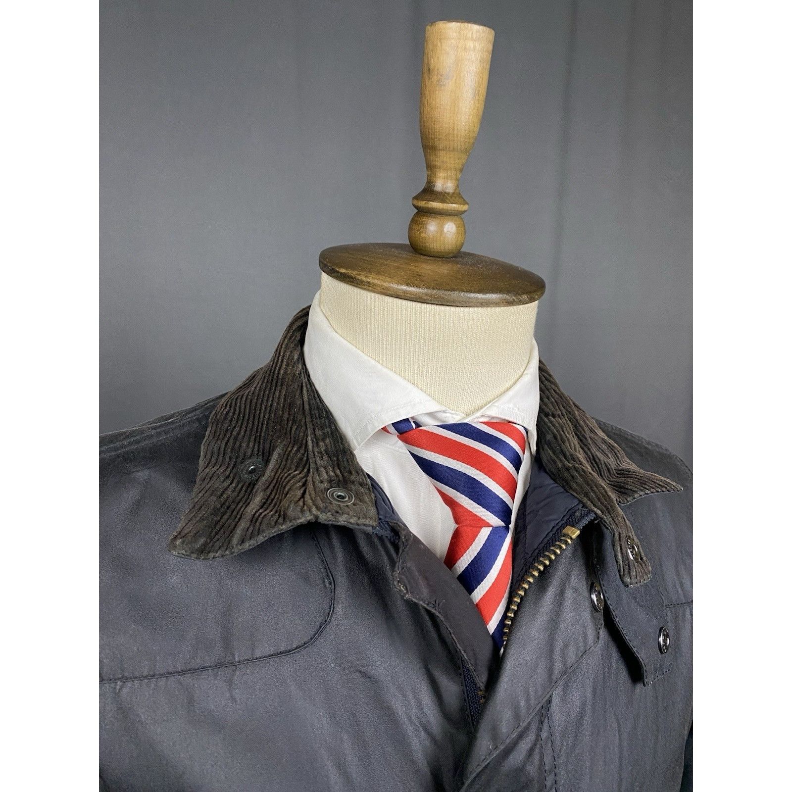 Barbour Barbour Reelin Men's Blue Multipocket Motorcycle Waxed Jacke Size US M / EU 48-50 / 2 - 7 Thumbnail