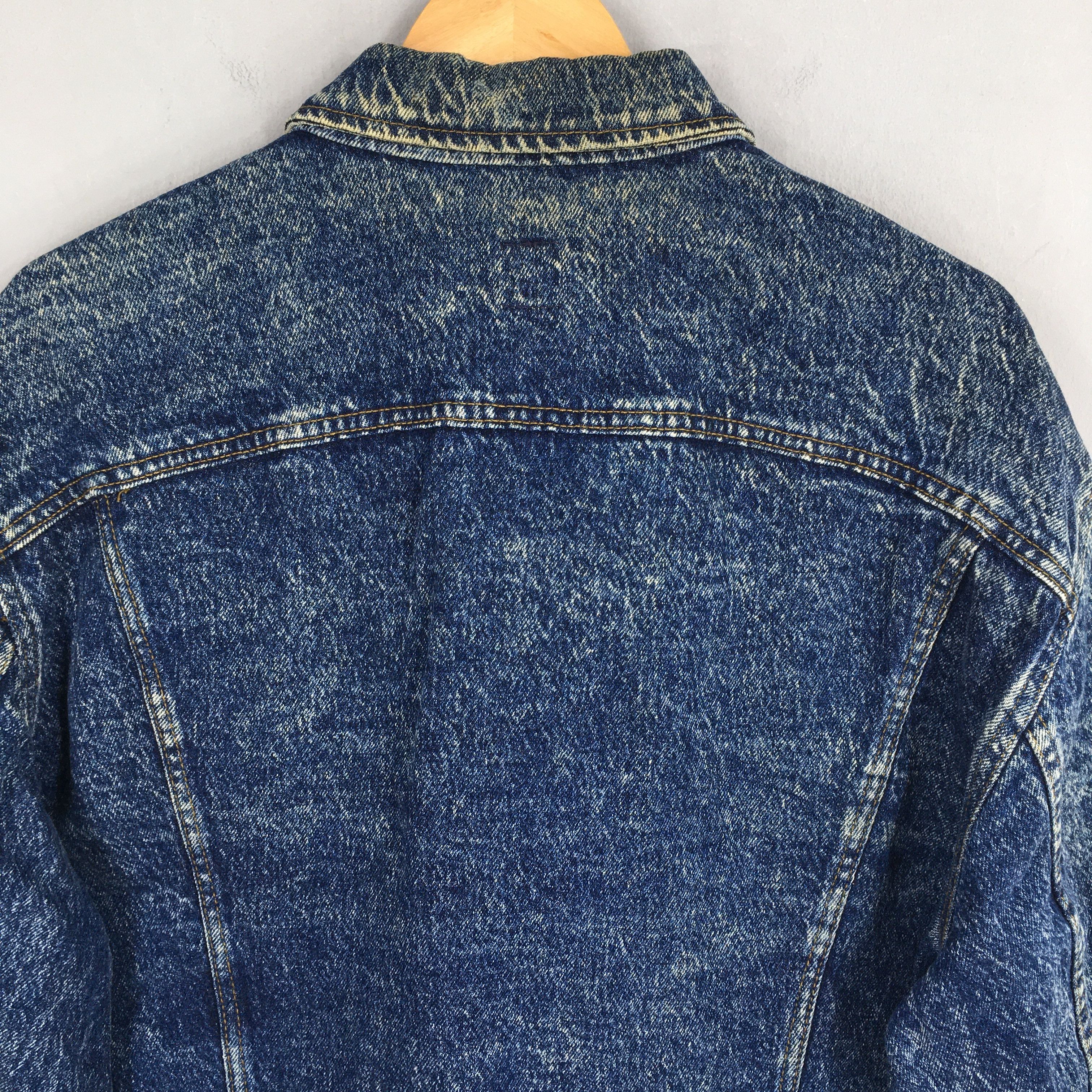 Lee Vintage 80's Lee Riders Denim Trucker Jacket XLarge Size US XL / EU 56 / 4 - 7 Thumbnail