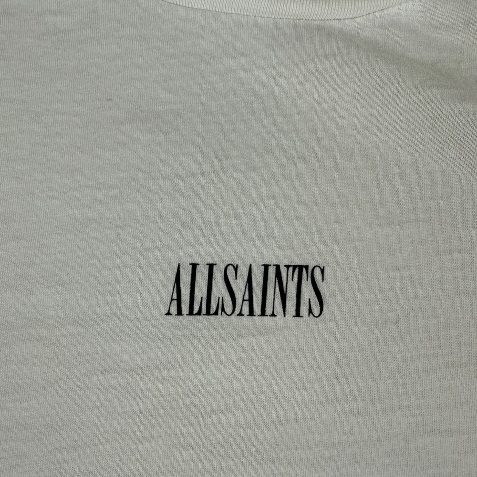 Allsaints AllSaints White T Shirt Women’s Size L Size L / US 10 / IT 46 - 3 Thumbnail