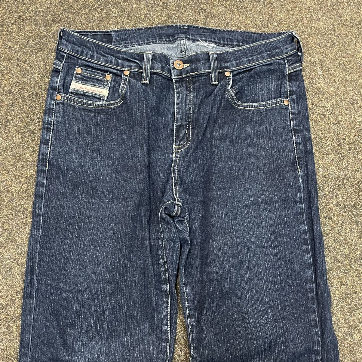 Vintage Y2K Baggy Wide Leg Distressed Flare Jeans Skate Streetwear Size 36" / US 14 / IT 50 - 4 Thumbnail