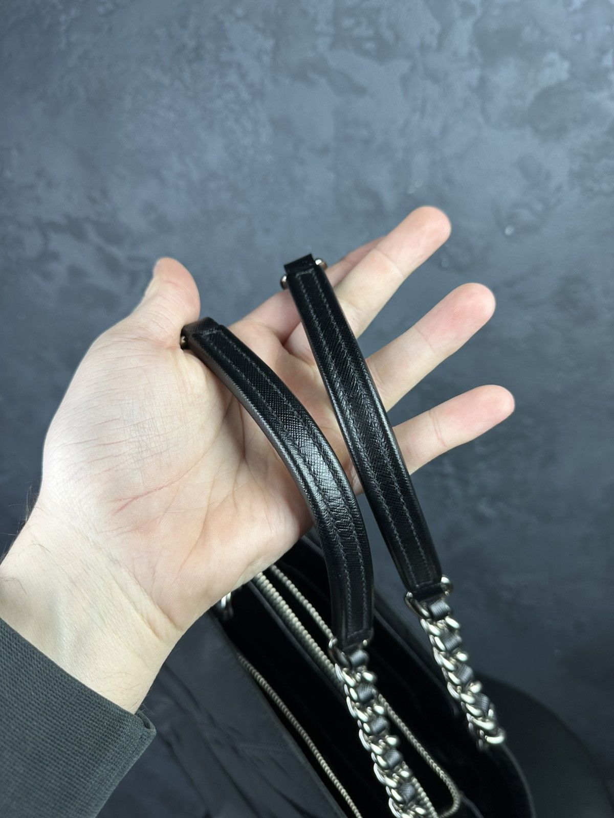 Prada Vintage 90s PRADA Tessuto Nylon Shoulder Bag Rare Size ONE SIZE - 16 Thumbnail