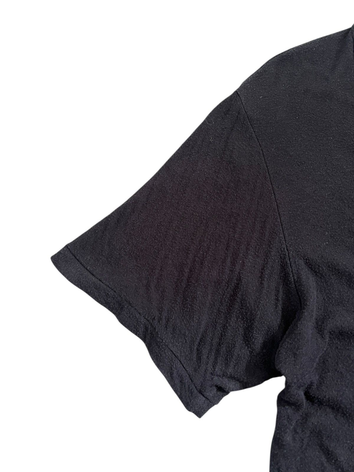 Yohji Yamamoto 1990s Yohji Yamamoto Pour Homme Wide Neck Tshirt Size US L / EU 52-54 / 3 - 3 Thumbnail