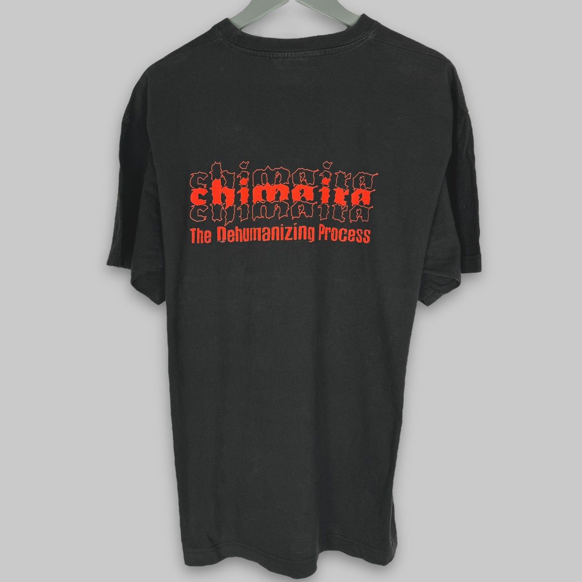 Band Tees Vintage 2003 Chimaira The Dehumanizing Process T Shirt Size US XL / EU 56 / 4 - 2 Thumbnail