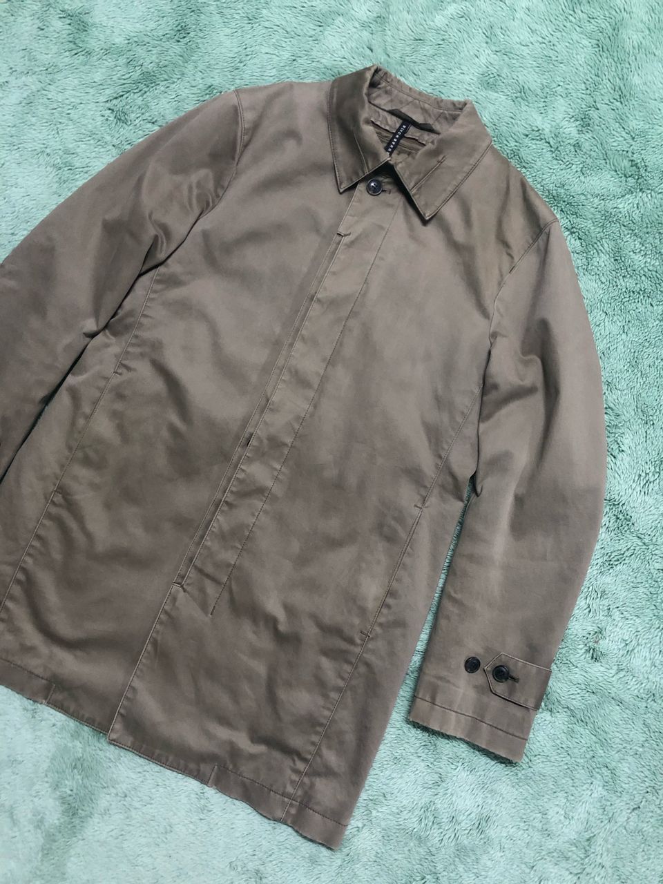 Black Barrett × Neil Barrett BLACK BARRETT by NEIL BARRETT OVER COAT JACKET DISTRESSED Size US S / EU 44-46 / 1 - 4 Thumbnail
