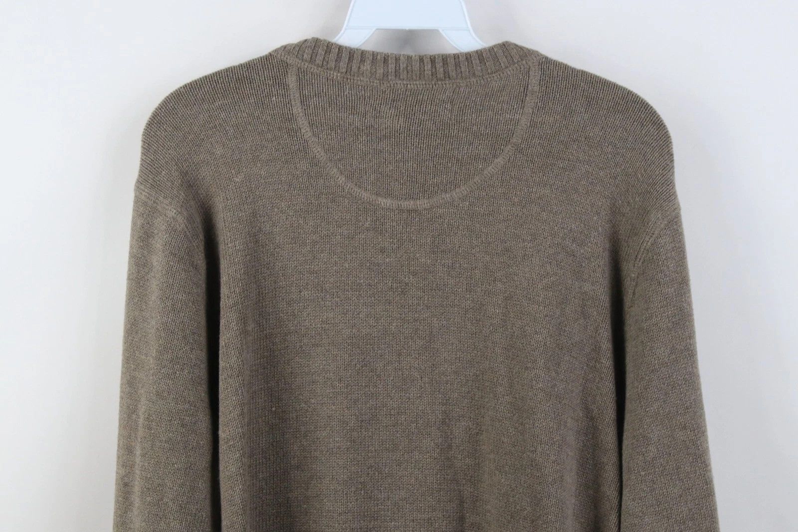 Eddie Bauer Vintage Y2K Eddie Bauer Blank Cotton Knit Crewneck Sweater Size US L / EU 52-54 / 3 - 8 Thumbnail