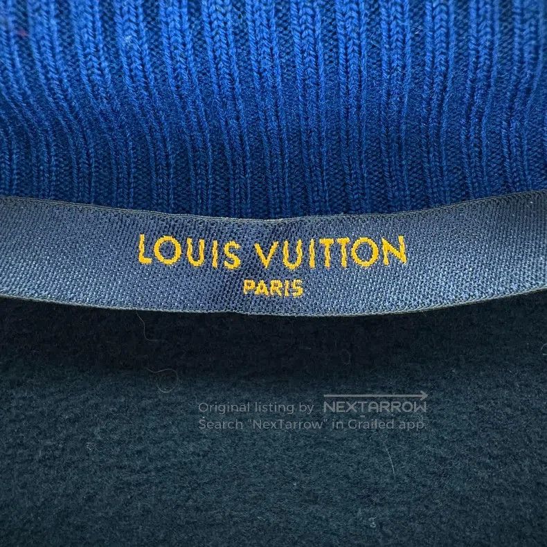 Louis Vuitton Louis Vuitton Portrait logo half zipper sweatshirt Size US S / EU 44-46 / 1 - 6 Thumbnail
