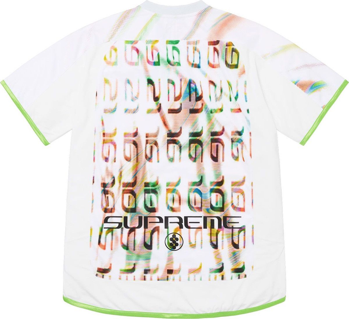 Supreme Supreme Feedback Soccer Jersey White SS23 Men