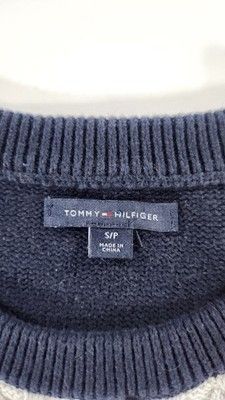 Tommy Hilfiger Tommy Hilfiger Cable Knit Crewneck Sweater 100% Cotton Sz S Size S / US 4 / IT 40 - 7 Thumbnail