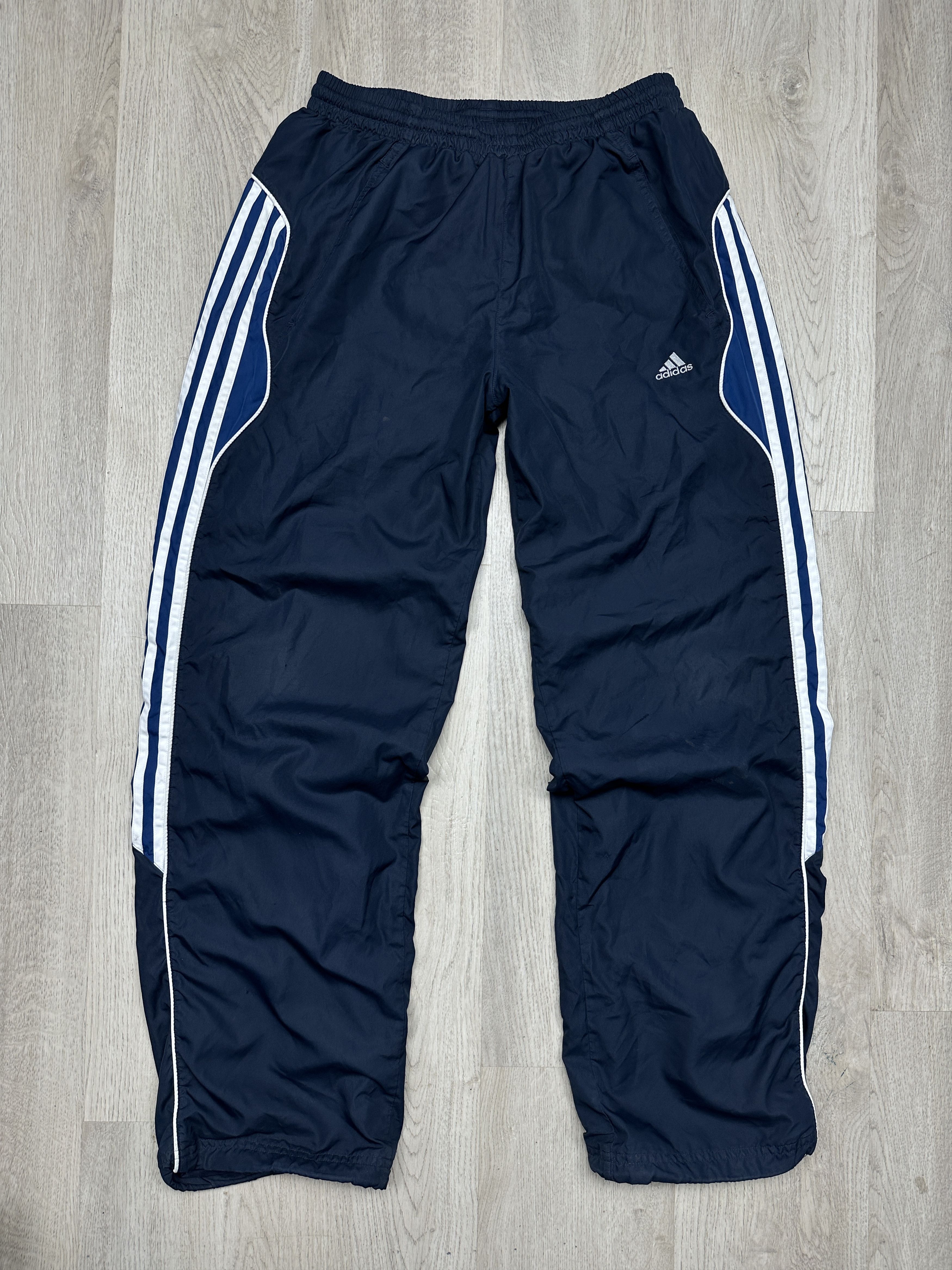 Adidas Adidas Vintage Mens Baggy Nylon Track Pants Size US 32 / EU 48 - 1 Thumbnail