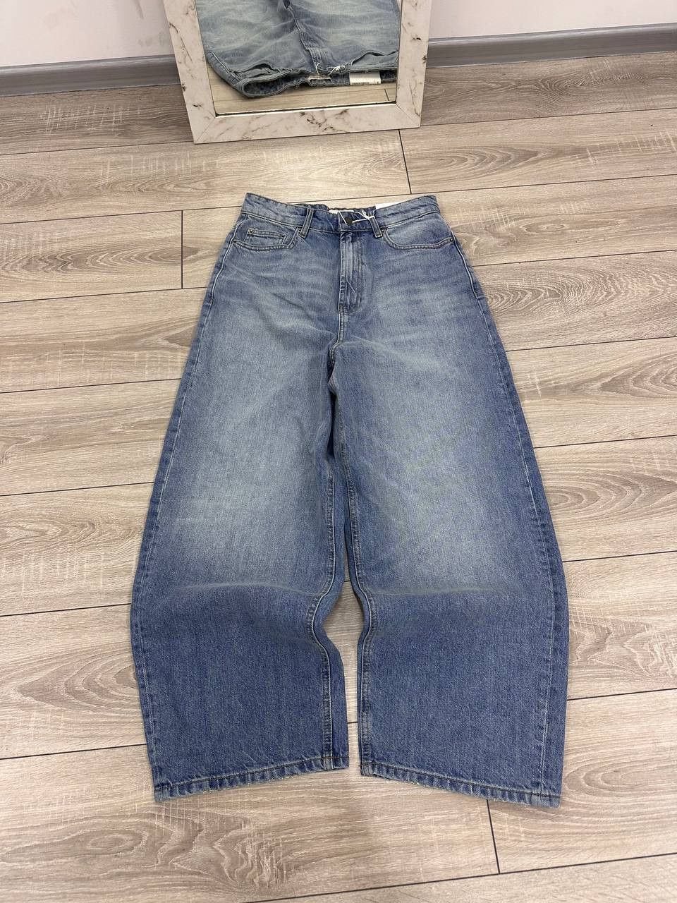 Hysteric Glamour Baggy Wide Denim Light Y2K New Jeans Size US 30 / EU 46 - 3 Thumbnail