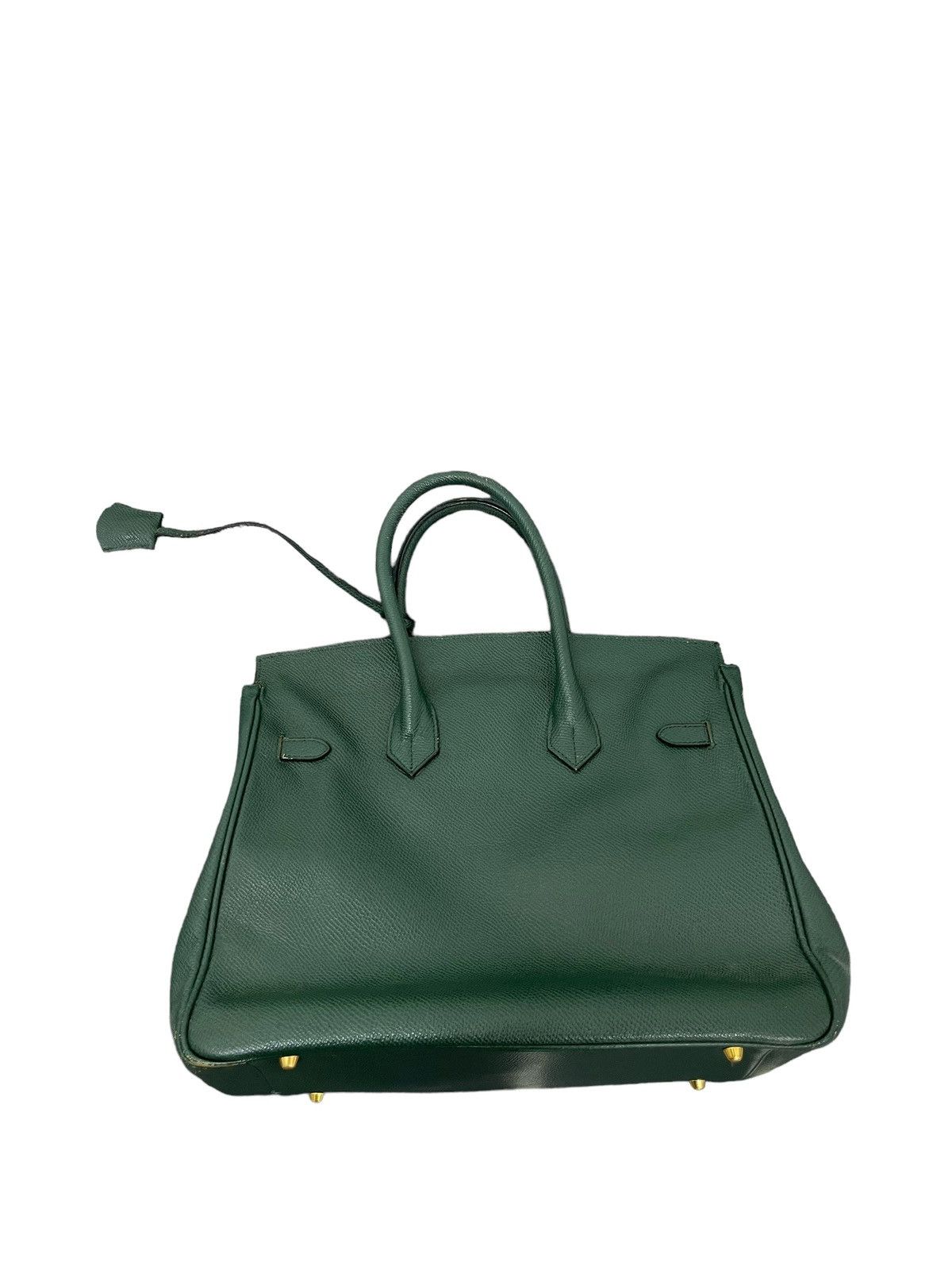 Japanese Brand Birkin Bag Leather Shufirst Like Hermes 3🟩 Size ONE SIZE - 15 Thumbnail