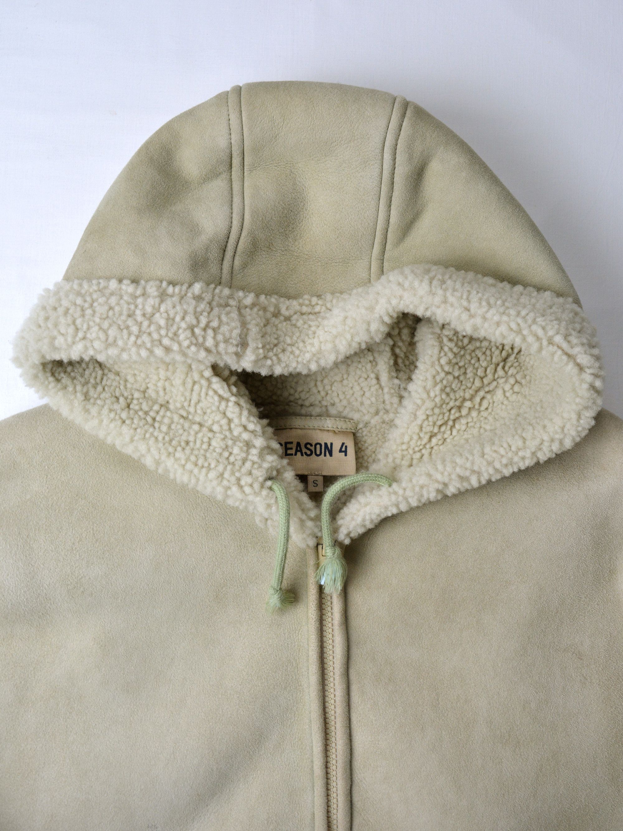 Yeezy Season (2017) Short Shearling Jacket Dune