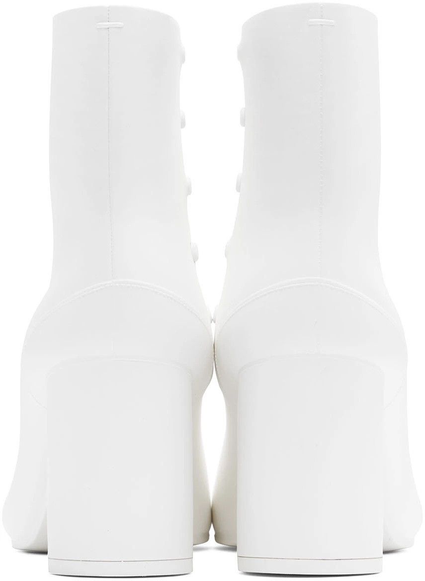 Maison Margiela o1mle0426 Rubber Tabi Boots in White Size US 7 / IT 37 - 2 Thumbnail