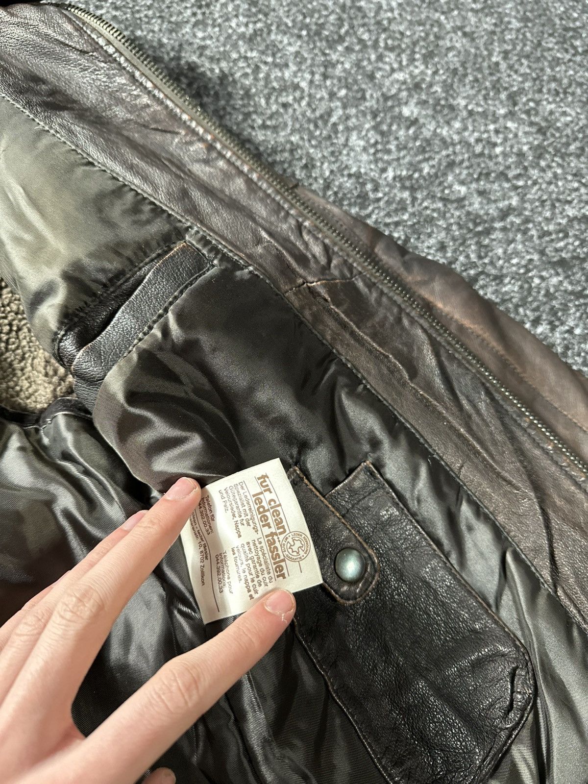 Vintage 🚨Vintage 90s Leather Biker Jacket-West Style Maison Margiela Size US S / EU 44-46 / 1 - 11 Thumbnail