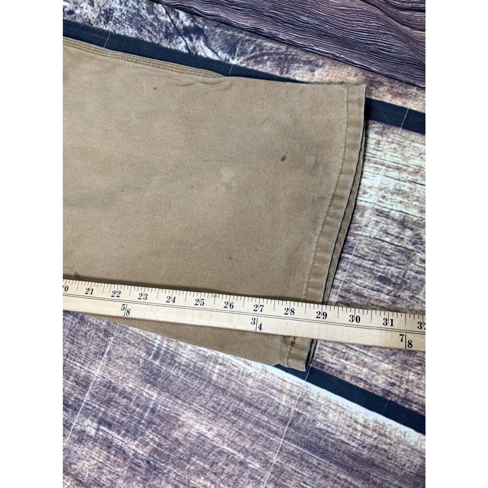 Dickies DICKIES Carpenter Pants Jeans Brown Duck Mens Size 40 x 28.5 Work Construction Pants Size US 40 / EU 56 - 5 Thumbnail