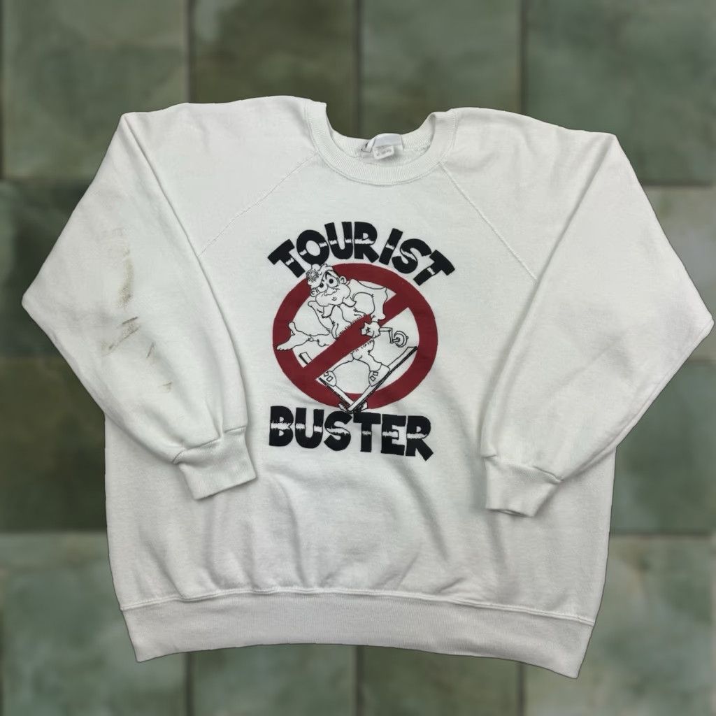 Vintage VINTAGE Bassett Walker Sweatshirt Main Selling Point: Ski 80s Bumper The Bump Adult XL White Mens Sweatshirt 1980s Ski Graphic Print Size US XL / EU 56 / 4 - 1 Thumbnail