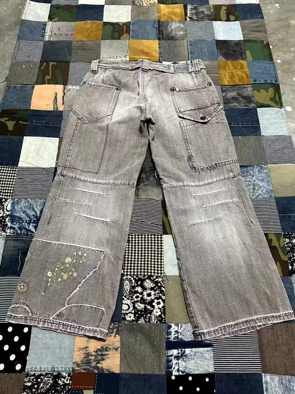 Marithe + Francois Girbaud Rare!!! Marithe Francois Girbaud Distressed Cropped Pants Size 28" / US 6 / IT 42 - 13 Thumbnail