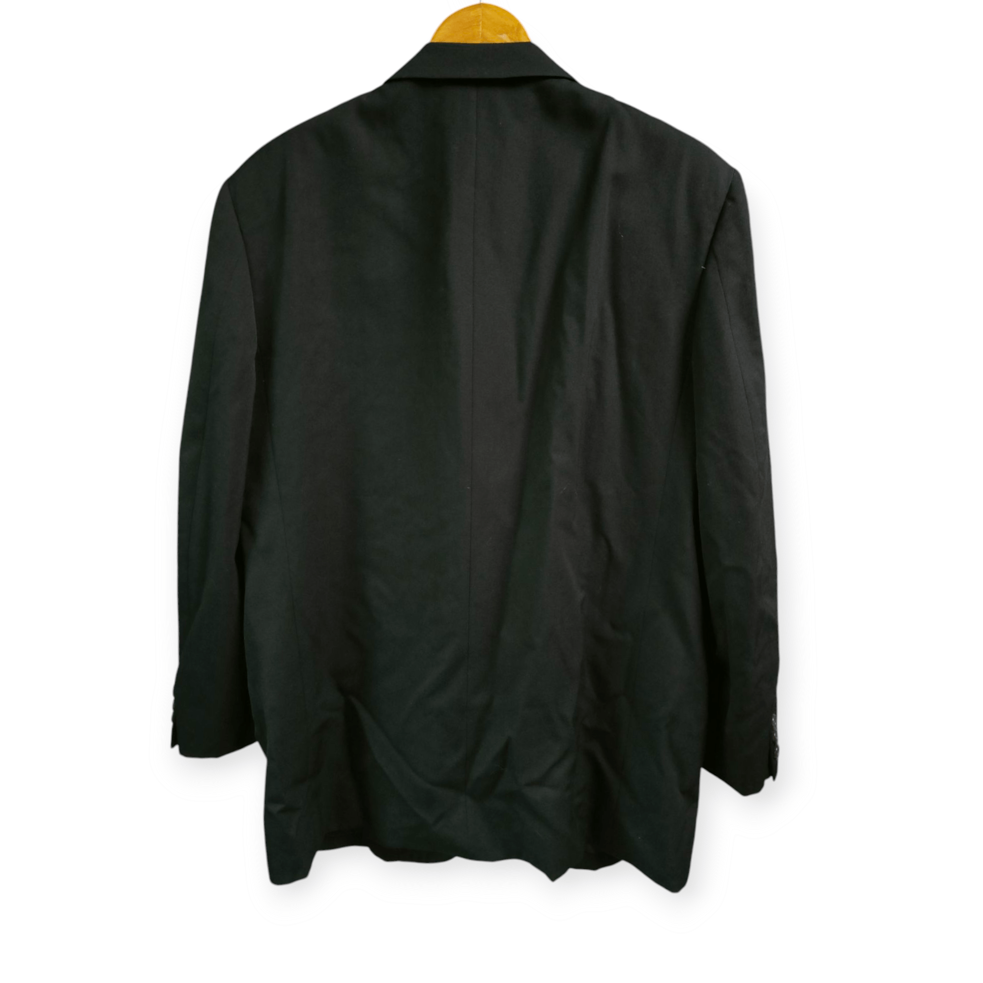Comme des Garcons Homme Deux AD 1989 Tailor Wool Laine Black Size 40R - 4 Thumbnail