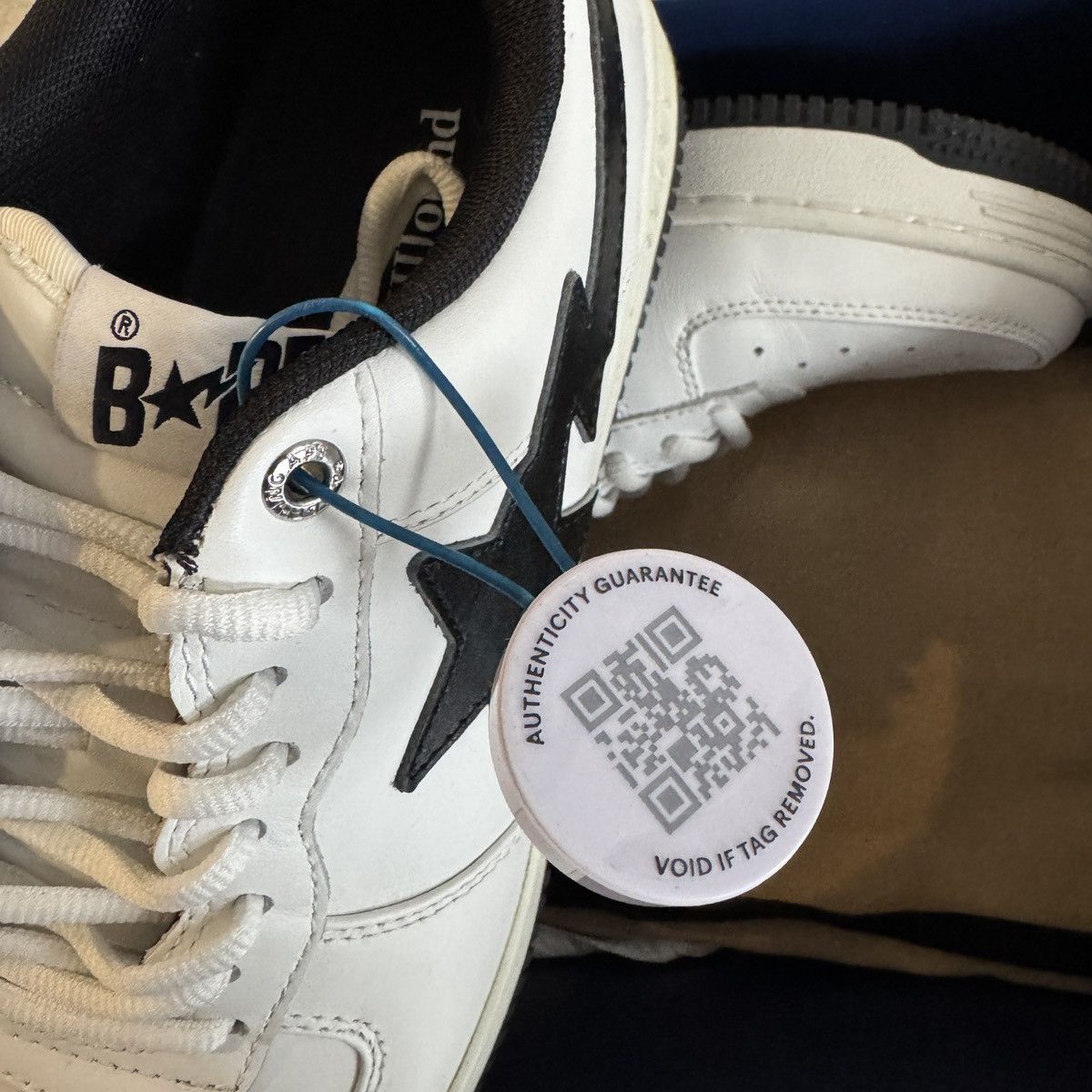 Bape × JJJJound A Bathing Ape Bape Sta x JJJJound Sneakers White Size US 8.5 / EU 41-42 - 12 Thumbnail