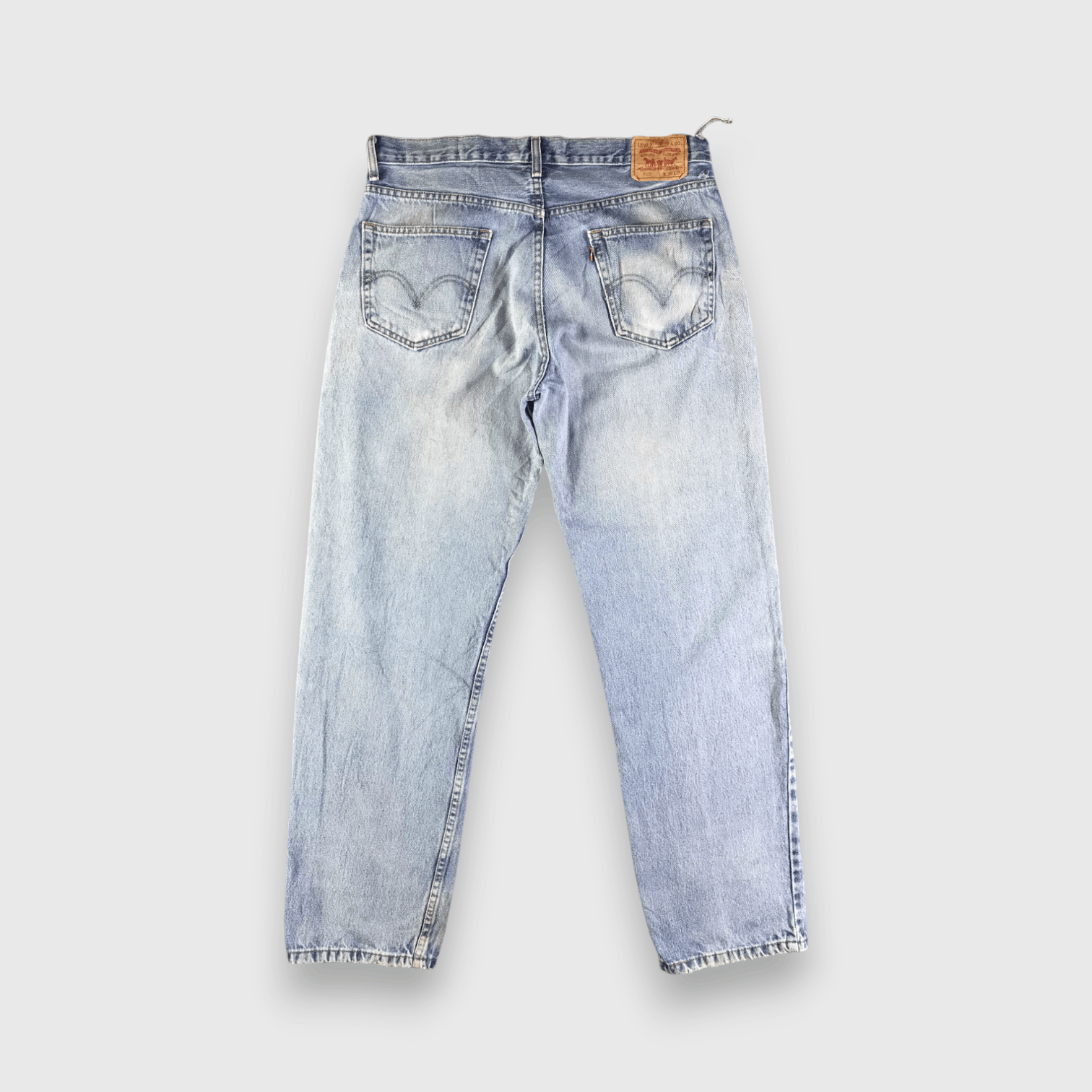 Levi's Vintage Blue Wash Levis 550 Jeans-J4417 Size US 38 / EU 54 - 2 Thumbnail