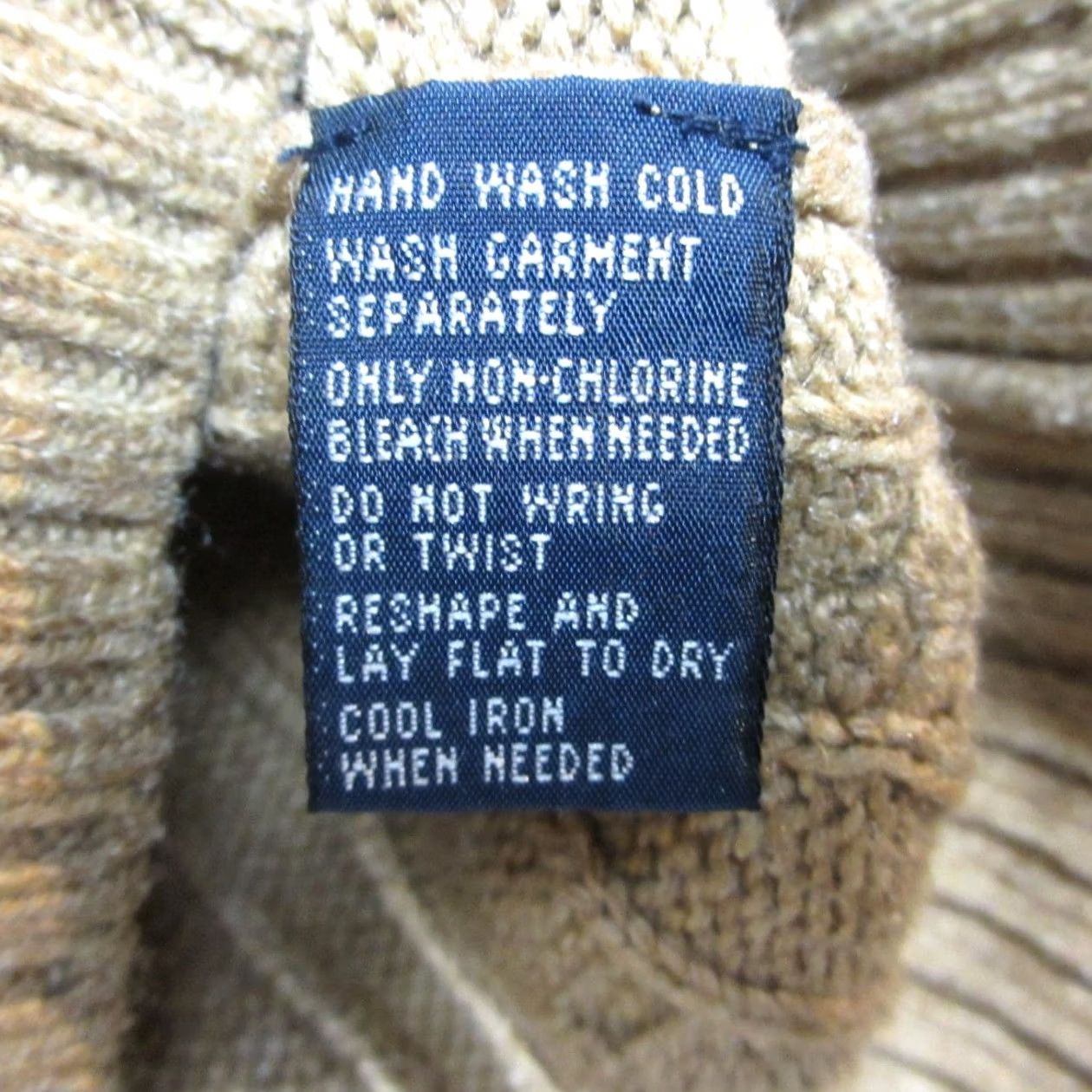 Polo Ralph Lauren Polo Ralph Lauren Sweater Mens XL Beige 100% Silk Cable Knit Pony Logo Crew Neck Pullover Regular Fit Long Sleeve Knit Solid Classic Preppy Teacher? Size US XL / EU 56 / 4 - 3 Thumbnail