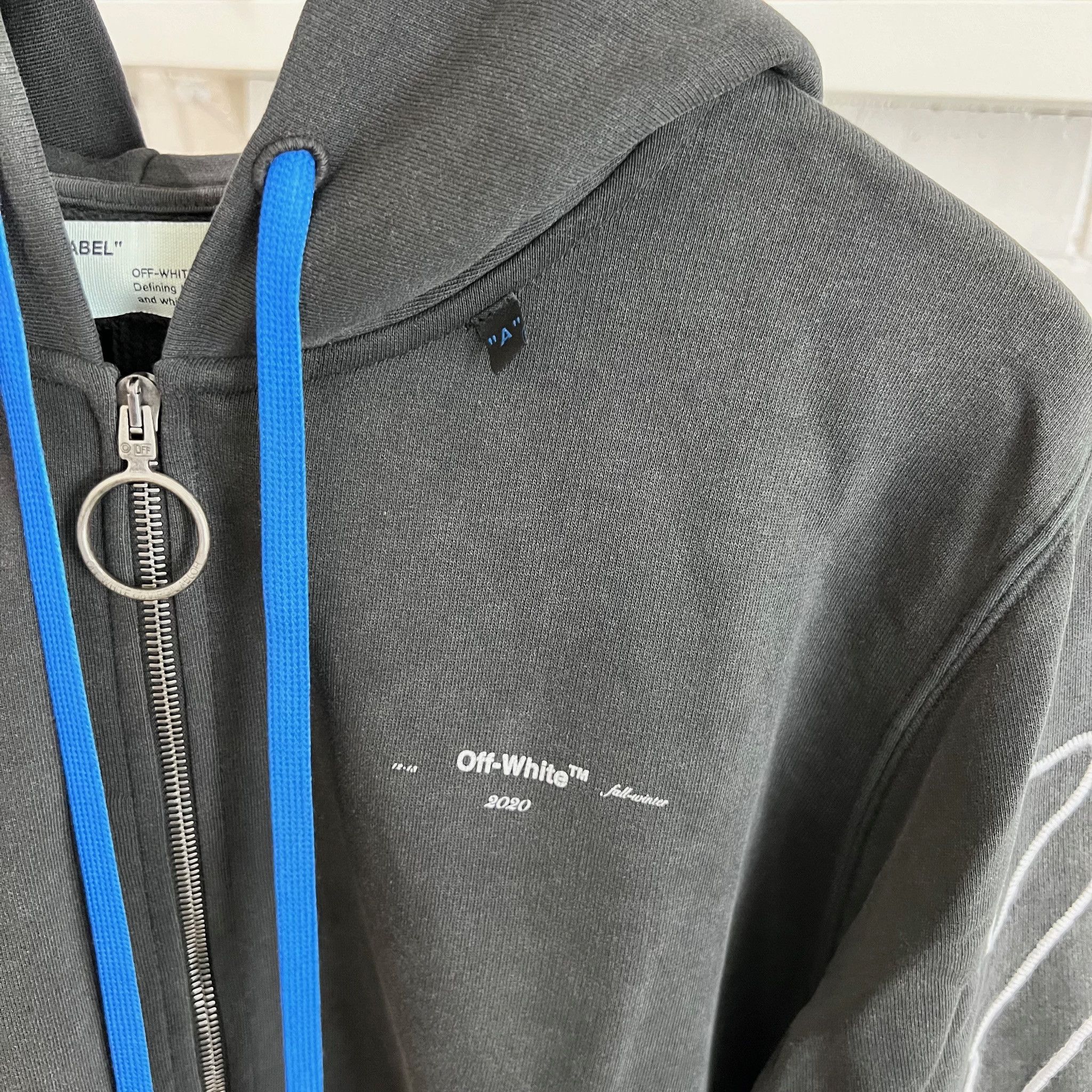 Off-White Off-white Arrows Extended Lace Full Zip Hooded Jacket Size US M / EU 48-50 / 2 - 3 Thumbnail